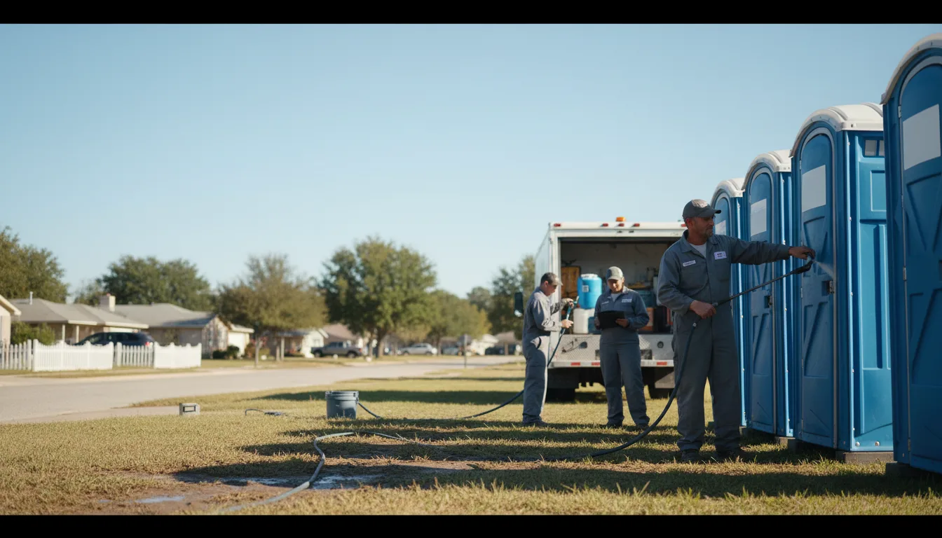 Long-Term Portable Toilet Rental in Laurinburg, NC near me